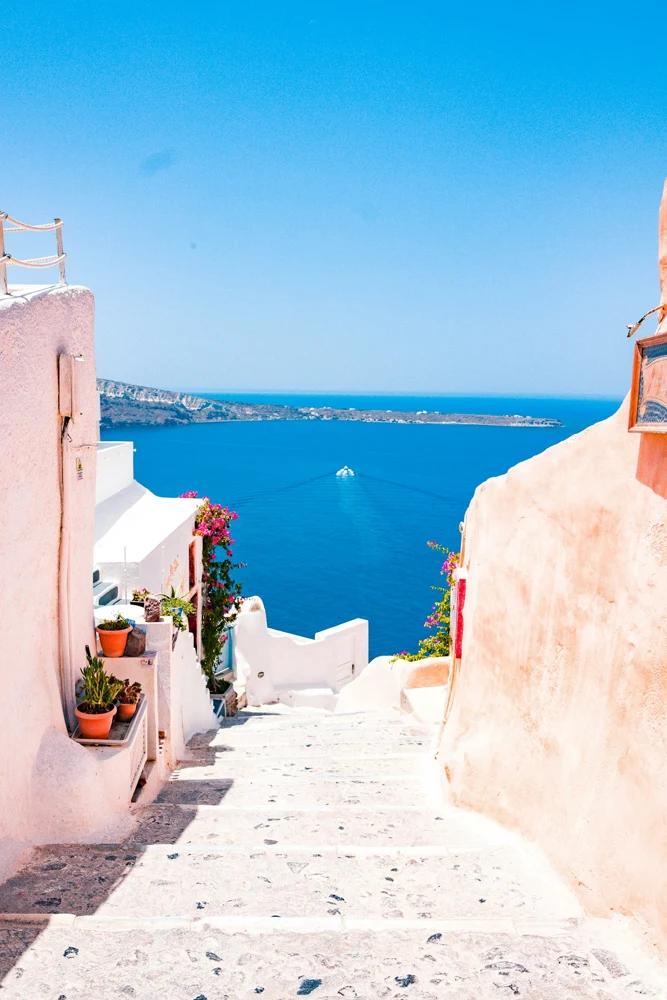 Mediterranean destination scenery