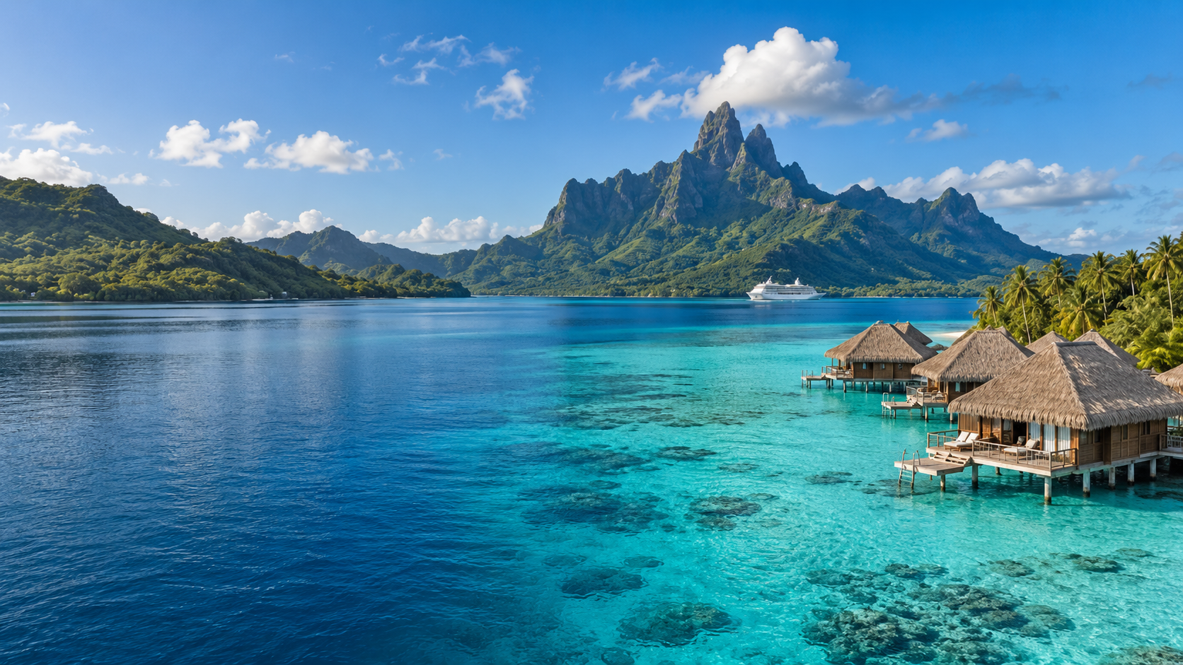 South Pacific & French Polynesia destination scenery
